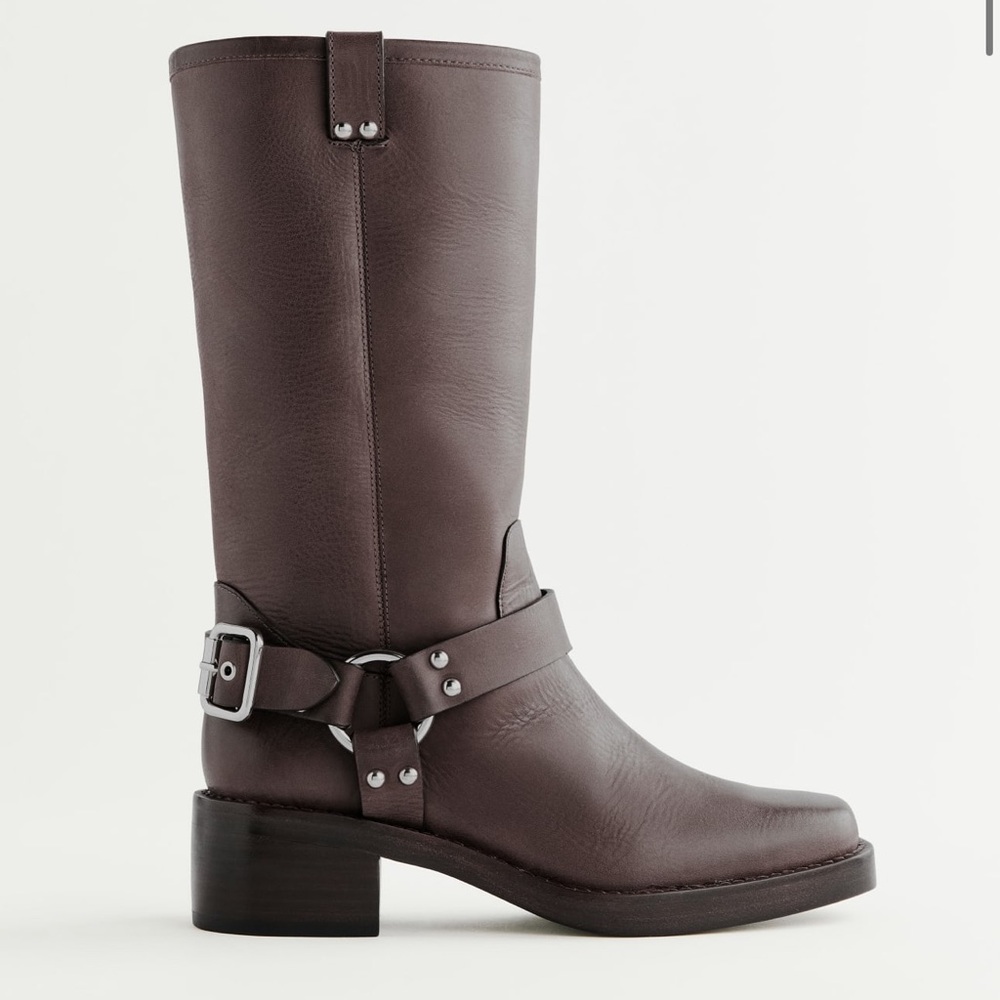 Reformation Francesca Moto Boot